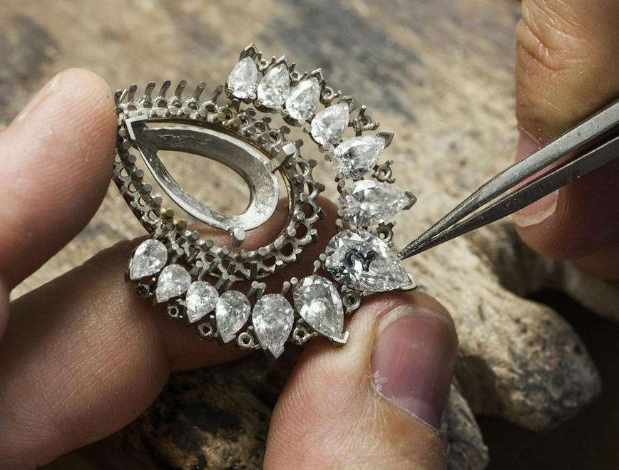 person human diamond jewelry gemstone accessories accessory crystal