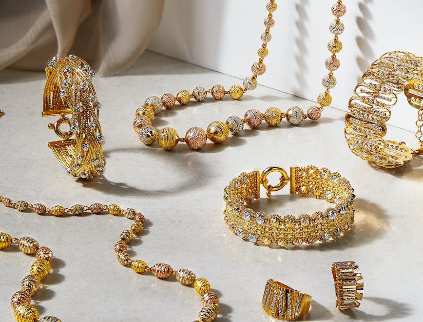 accessories gold jewelry necklace treasure bracelet diamond gemstone ornament